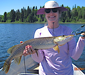 Another Good Northern Pike Fishing at Fireside Lodge by Lindy